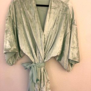 Free People Intimately Velvet Robe